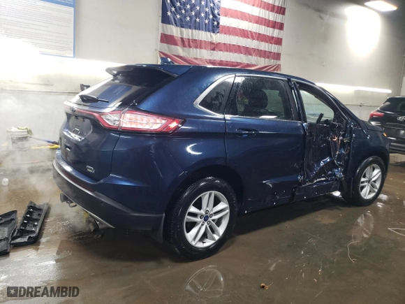 2017 Ford Edge SEL with VIN 2FMPK4J93HBB15162, listed as a Copart auction lot 44546125 with 103,673 mi miles and Salvage Title. Bid and sale history available at carsss.com. Image 3.
