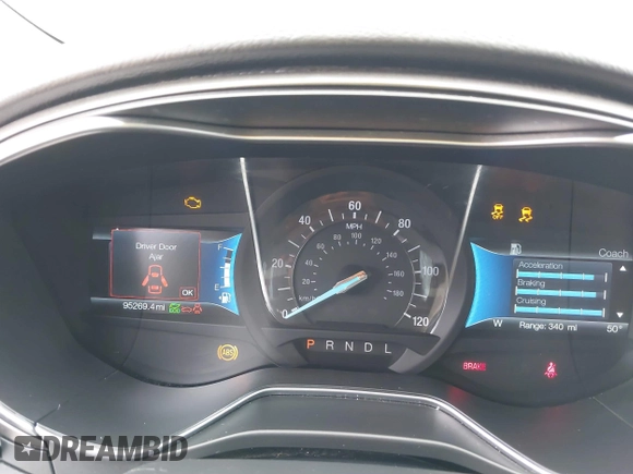 2018 Ford Fusion SE with VIN 3FA6P0LU8JR204122, listed as a IAAI auction lot 41868262 with 95,269 mi miles and . Bid and sale history available at DreamBid. Image 7.