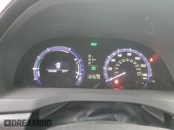 2010 Lexus HS 250h with VIN JTHBB1BA5A2018075, listed as a Copart auction lot 87091654 with 137,579 mi miles and Salvage Title. Bid and sale history available at DreamBid. Image 9.