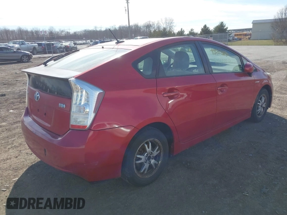 2010 Toyota Prius II with VIN JTDKN3DU4A0040530, listed as a IAAI auction lot 41868220 with 257,601 mi miles and . Bid and sale history available at DreamBid. Image 4.