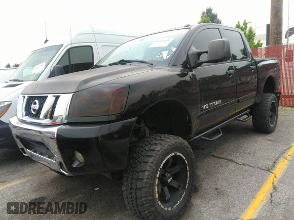 2012 Nissan Titan SL with VIN 1N6BA0EC7CN302866, listed as a IAAI auction lot 36423631 with 108,358 mi miles and . Bid and sale history available at DreamBid. Image 2.