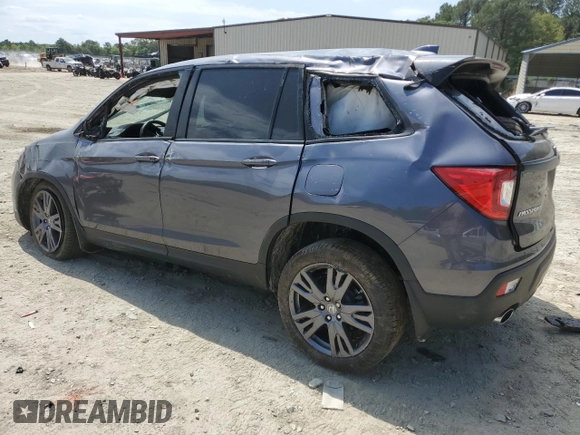 2021 Honda Passport EX-L с VIN 5FNYF8H59MB041430, выставлен на аукционе Copart как лот 56387105 с пробегом 31 232 миль миль и Списание • Salvage title. История ставок и продаж доступна на DreamBid. Изображение 2.