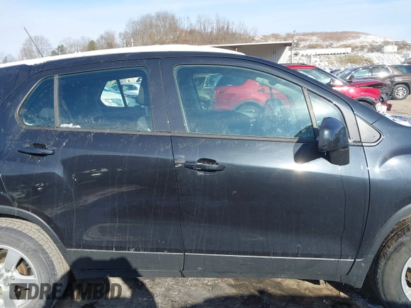 2016 Chevrolet Trax LS with VIN KL7CJNSB9GB600288, listed as a IAAI auction lot 41614215 with 73,486 mi miles. Bid and sale history available at carsss.com. Image 13.