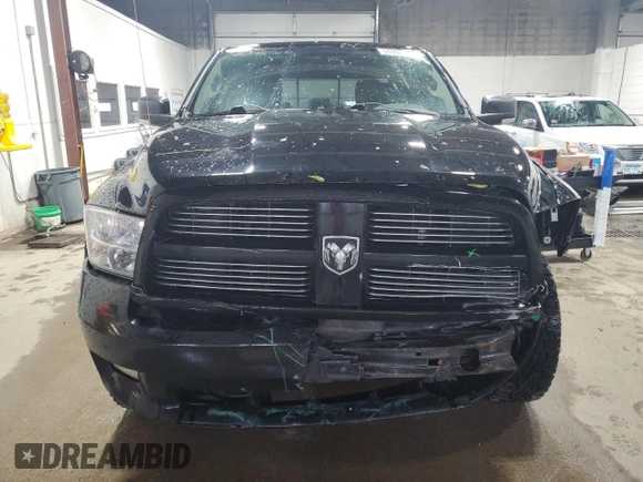 2012 Ram 1500 Sport with VIN 1C6RD7HT5CS306565, listed as a Copart auction lot 59390425 with 155,806 mi miles and Salvage title. Bid and sale history available at DreamBid. Image 5.