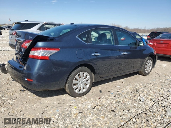 2014 Nissan Sentra SV with VIN 3N1AB7APXEY286667, listed as a Copart auction lot 51675955 with Not Provided miles and Clean Title. Bid and sale history available at DreamBid. Image 3.