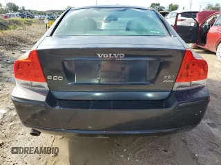 2007 Volvo S60 2.5L Turbo with VIN YV1RH592X72645362, listed as a Copart auction lot 73627514 with 80,947 mi miles and Salvage Title. Bid and sale history available at carsss.com. Image 6.