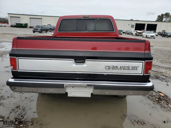 1986 Chevrolet Pickup with VIN 1GCDC14H3GF390811, listed as a Copart auction lot 44913565 with 0 mi miles and Salvage Title. Bid and sale history available at carsss.com. Image 6.