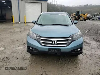 2013 Honda CR-V EX-L with VIN 5J6RM4H71DL033219, listed as a Copart auction lot 52602545 with 120,312 mi miles and Salvage Title. Bid and sale history available at carsss.com. Image 14.