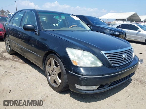 2004 Lexus LS 430 with VIN JTHBN36F240165396, listed as a IAAI auction lot 42191761 with Not Provided miles and . Bid and sale history available at DreamBid. Image 1.