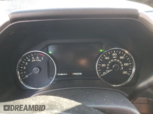 2018 Ford F-150 XL with VIN 1FTEW1EG1JFD54060, listed as a Copart auction lot 43202705 with 121,884 mi miles and Salvage Title. Bid and sale history available at carsss.com. Image 9.