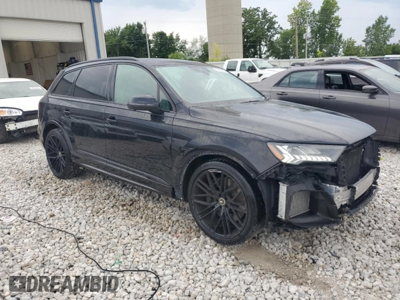2020 Audi SQ7 z VIN WA1VWAF74LD012965, wystawiony jako Copart lot #64634414 z przebiegiem 67 166 mil mil oraz Szkoda całkowita • Salvage title. Historia ofert i sprzedaży dostępna na DreamBid. Obrazek 4.