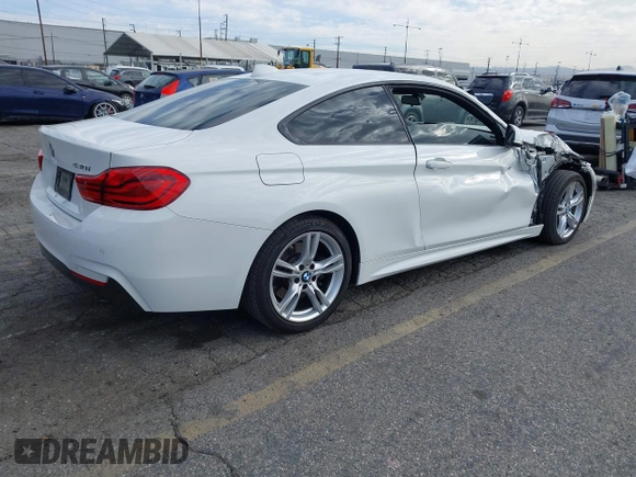 2019 BMW 4 Series 430i with VIN WBA4W3C5XKAF93081, listed as a IAAI auction lot 41689477 with 87,936 mi miles and . Bid and sale history available at DreamBid. Image 4.