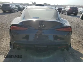 2020 Toyota GR Supra 3.0 with VIN WZ1DB4C03LW031258, listed as a Copart auction lot 63654244 with 0 mi miles and Salvage Title. Bid and sale history available at carsss.com. Image 6.