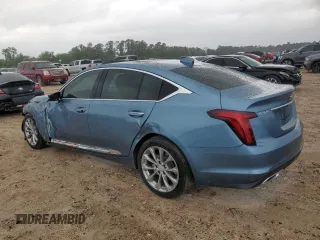 2024 Cadillac CT5 Premium Luxury with VIN 1G6DN5RK1R0119535, listed as a Copart auction lot 55087825 with 16,459 mi miles and Salvage Title. Bid and sale history available at DreamBid. Image 2.
