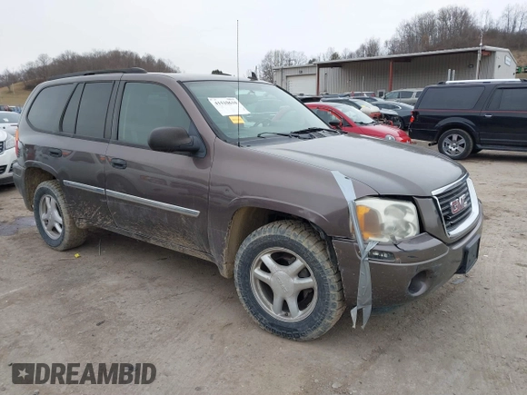 2008 GMC Envoy SLE2 with VIN 1GKDT13S482236375, listed as a IAAI auction lot 41510610 with 183,716 mi miles. Bid and sale history available at carsss.com. Image 1.