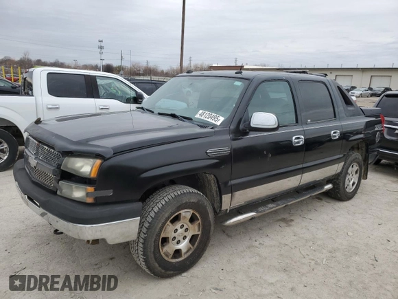 2004 Chevrolet Avalanche Z71 with VIN 3GNEK12T94G200008, listed as a Copart auction lot 48120495 with 268,224 mi miles and Clean Title. Bid and sale history available at carsss.com. Image 1.