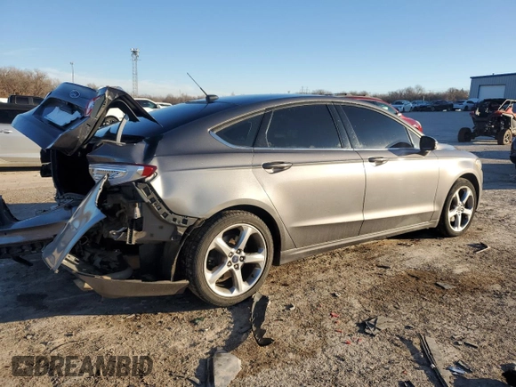 2014 Ford Fusion SE with VIN 1FA6P0HD1E5366692, listed as a Copart auction lot 43442095 with 97,335 mi miles and Salvage Title. Bid and sale history available at DreamBid. Image 3.