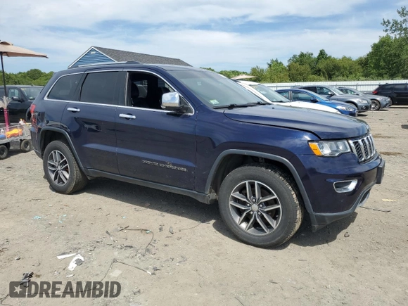 2017 Jeep Grand Cherokee Limited with VIN 1C4RJFBG4HC919799, listed as a Copart auction lot 62966985 with 207,512 mi miles and Clean title. Bid and sale history available at DreamBid. Image 4.
