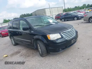 2010 Chrysler Town & Country Touring with VIN 2A4RR5D13AR155611, listed as a IAAI auction lot 42094894 with 132,966 mi miles. Bid and sale history available at carsss.com. Image 1.