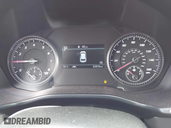 2023 Hyundai Santa Fe SEL with VIN 5NMS24AJ7PH563090, listed as a IAAI auction lot 42218343 with 52,076 mi miles and . Bid and sale history available at DreamBid. Image 7.