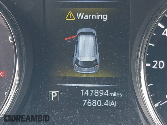 2015 Nissan Rogue SL with VIN 5N1AT2MV9FC858339, listed as a IAAI auction lot 41847604 with 147,894 mi miles. Bid and sale history available at carsss.com. Image 15.
