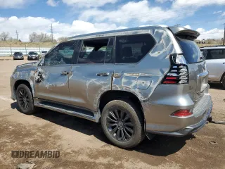 2023 Lexus GX with VIN JTJAM7BX0P5369155, listed as a Copart auction lot 51699185 with 15,283 mi miles and Salvage Title. Bid and sale history available at carsss.com. Image 2.