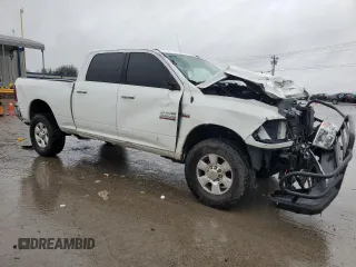 2014 Ram 2500 SLT with VIN 3C6TR5DT2EG193797, listed as a Copart auction lot 44714975 with 188,555 mi miles and Salvage title. Bid and sale history available at DreamBid. Image 4.