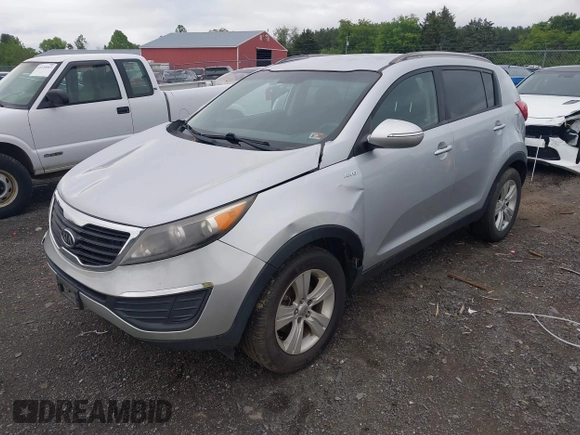 2012 Kia Sportage LX with VIN KNDPBCA25C7280598, listed as a IAAI auction lot 42223042 with 147,507 mi miles and . Bid and sale history available at DreamBid. Image 2.