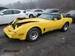 1980 Chevrolet Corvette z VIN 1Z878AS414312, wystawiony jako Copart lot #42638855 z przebiegiem 36 164 mil mil oraz Szkoda całkowita • Salvage title. Historia ofert i sprzedaży dostępna na DreamBid. Obrazek 1.