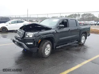 2024 Nissan Frontier PRO-4X with VIN 1N6ED1EK5RN605994, listed as a IAAI auction lot 41407276 with 34,335 mi miles. Bid and sale history available at carsss.com. Image 2.