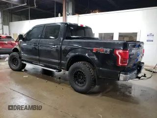 2015 Ford F-150 XLT with VIN 1FTEW1EG7FKF07605, listed as a Copart auction lot 51085545 with 223,341 mi miles and Salvage Title. Bid and sale history available at carsss.com. Image 2.