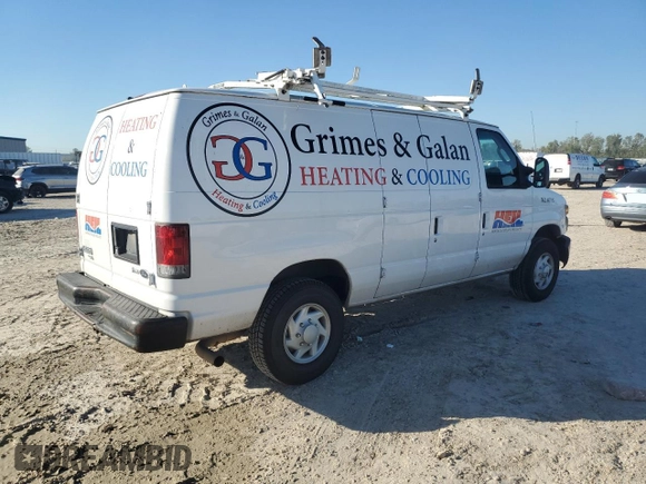 2012 Ford Econoline Cargo Super Duty Commercial z VIN 1FTSE3EL9CDB29088, wystawiony jako Copart lot #80108624 z przebiegiem 209 760 mil mil oraz Szkoda całkowita • Salvage title. Historia ofert i sprzedaży dostępna na DreamBid. Obrazek 3.