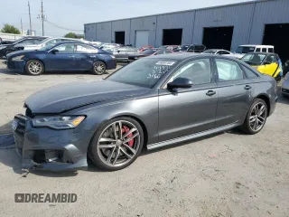 2017 Audi S6 Premium Plus with VIN WAUFFAFC0HN063160, listed as a Copart auction lot 46864164 with 0 mi miles. Bid and sale history available at carsss.com. Image 1.