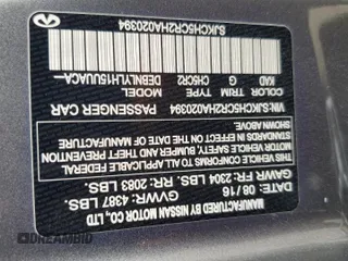 2017 Infiniti QX30 Luxury z VIN SJKCH5CR2HA020394, wystawiony jako Copart lot #44403755 z przebiegiem 85 179 mil mil oraz Szkoda całkowita • Salvage title. Historia ofert i sprzedaży dostępna na DreamBid. Obrazek 12.