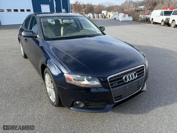 2011 Audi A4 2.0T Premium with VIN WAUBFAFL2BN022230, listed as a Copart auction lot 87929725 with 82,439 mi miles and Salvage Title. Bid and sale history available at carsss.com. Image 1.