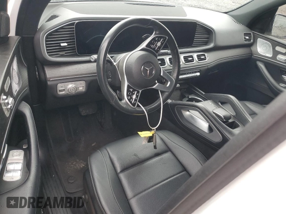 2020 Mercedes-Benz GLE 350 with VIN 4JGFB4KB3LA081175, listed as a Copart auction lot 60490535 with Not provided miles and Salvage title. Bid and sale history available at DreamBid. Image 8.