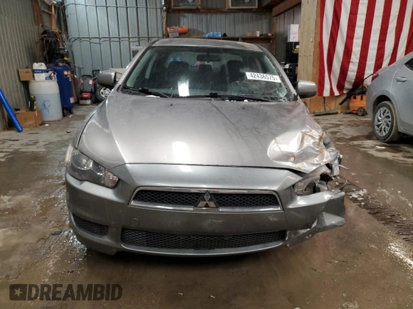 2013 Mitsubishi Lancer ES with VIN JA32U2FU6DU001654, listed as a Copart auction lot 42436575 with 96,132 mi miles and Salvage Title. Bid and sale history available at carsss.com. Image 5.