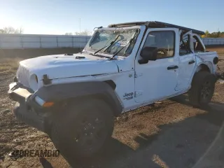2021 Jeep Wrangler Unlimited Sport with VIN 1C4HJXDN2MW556893, listed as a Copart auction lot 41532205 with 52,891 mi miles and Salvage title. Bid and sale history available at DreamBid. Image 1.