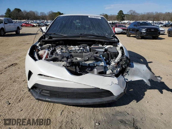2018 Toyota C-HR XLE with VIN NMTKHMBXXJR020708, listed as a Copart auction lot 46410405 with 0 mi miles and Salvage Title. Bid and sale history available at carsss.com. Image 5.