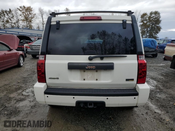 2008 Jeep Commander Sport with VIN 1J8HG48N48C241732, listed as a Copart auction lot 75326574 with 218,447 mi miles and Clean title. Bid and sale history available at DreamBid. Image 6.
