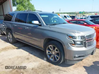 2018 Chevrolet Suburban Premier with VIN 1GNSCJKC4JR282385, listed as a IAAI auction lot 42374736 with 190,558 mi miles and . Bid and sale history available at DreamBid. Image 1.