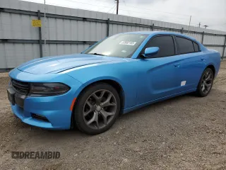 2015 Dodge Charger SXT z VIN 2C3CDXHG6FH867083, wystawiony jako Copart lot #53682165 z przebiegiem 146 110 mil mil oraz Szkoda całkowita • Salvage title. Historia ofert i sprzedaży dostępna na DreamBid. Obrazek 1.