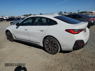 2022 BMW 4 Series 430i with VIN WBA63AV00NFM76170, listed as a Copart auction lot 49300505 with 37,469 mi miles and Salvage title. Bid and sale history available at DreamBid. Image 2.