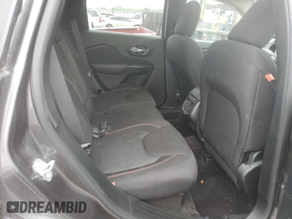 2017 Jeep Cherokee Latitude with VIN 1C4PJMCB9HW512414, listed as a Copart auction lot 54179234 with 89,462 mi miles and Salvage title. Bid and sale history available at DreamBid. Image 10.