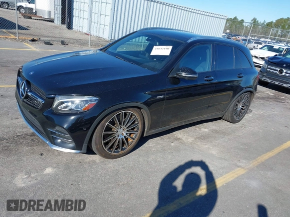 2017 Mercedes-Benz GLC with VIN WDC0G6EB0HF230536, listed as a IAAI auction lot 41632190 with 54,138 mi miles. Bid and sale history available at carsss.com. Image 17.