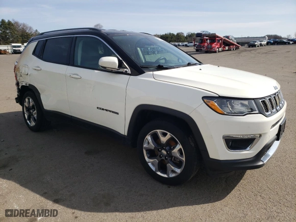 2019 Jeep Compass Limited with VIN 3C4NJCCB7KT699179, listed as a Copart auction lot 47397595 with 64,867 mi miles and Salvage Title. Bid and sale history available at carsss.com. Image 4.