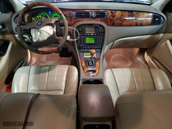 2007 Jaguar S-Type 3.0 with VIN SAJWA01A87FN74742, listed as a Copart auction lot 41638325 with 96,393 mi miles and Salvage Title. Bid and sale history available at carsss.com. Image 8.