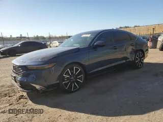2025 Honda Accord Touring with VIN 1HGCY2F88SA037469, listed as a Copart auction lot 53164345 with 353 mi miles and Salvage title. Bid and sale history available at DreamBid. Image 1.