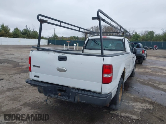 2007 Ford F-150 XL with VIN 1FTRF12207NA87325, listed as a IAAI auction lot 41918907 with 283,681 mi miles. Bid and sale history available at carsss.com. Image 4.