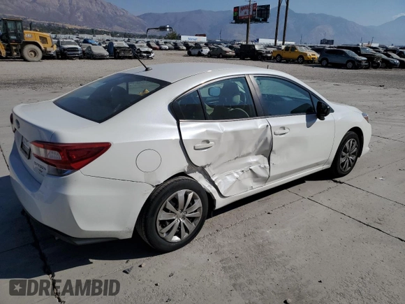 2021 Subaru Impreza with VIN 4S3GKAB69M3600925, listed as a Copart auction lot 75690434 with 46,784 mi miles and Salvage Title. Bid and sale history available at carsss.com. Image 3.